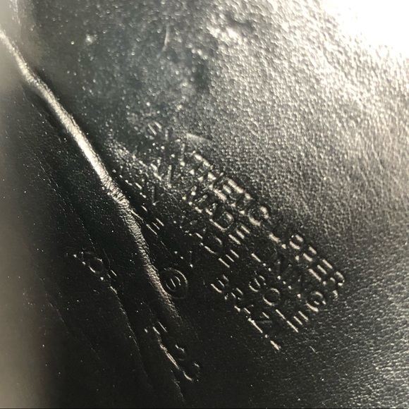 Gianni Bini Black Pointed Toe Ankle Booties Size 6M - Picture 13 of 13